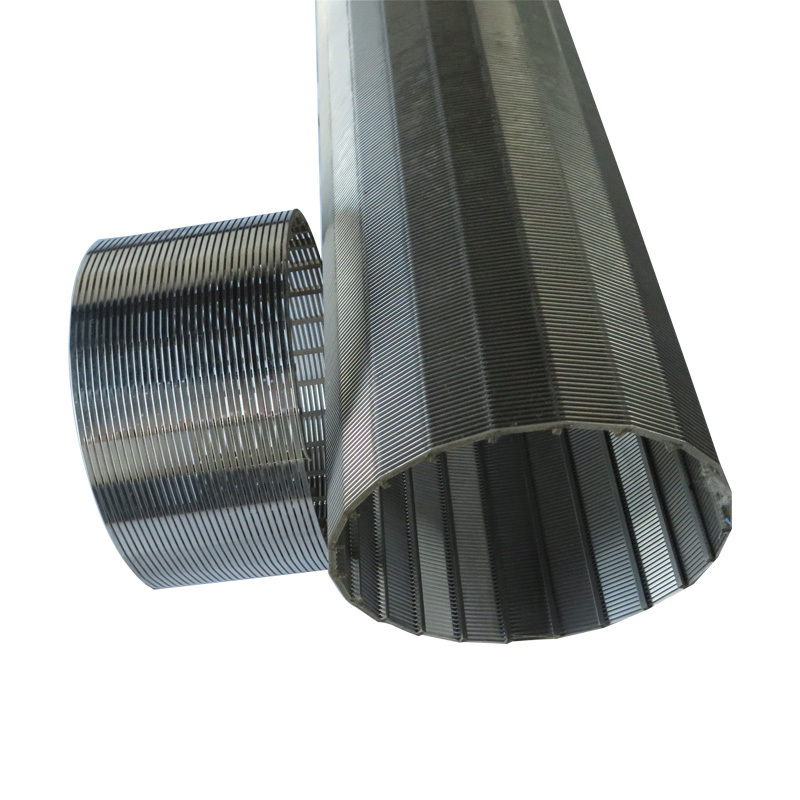 Wholesale Sieving Cylinder Stainless Steel Water Well Filter Casing Pipe Wedge Wire Mesh Tube