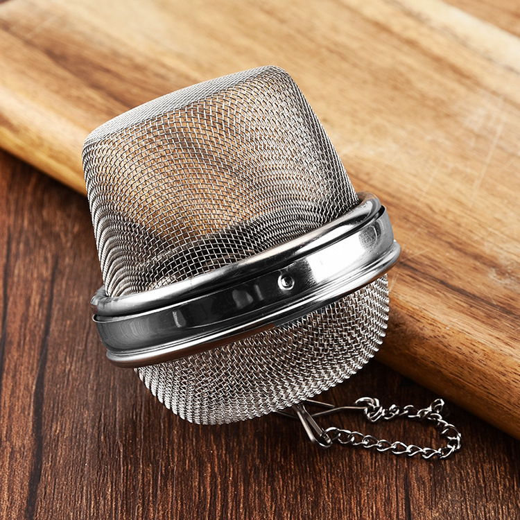 Strainer Loose Infuser 304 Stainless Steel Tea Steeper Filter Reusable Mesh Infuser for Loose Leaf Tea and Coffee