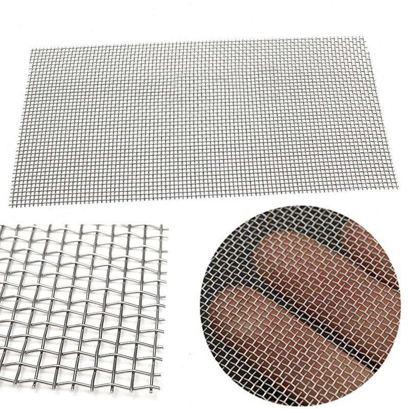 5 10 20 25 50 100 micron ultra fine 304 316 316L stainless steel wire mesh/net/filter cloth