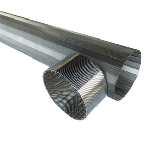 Wholesale Sieving Cylinder Stainless Steel Water Well Filter Casing Pipe Wedge Wire Mesh Tube