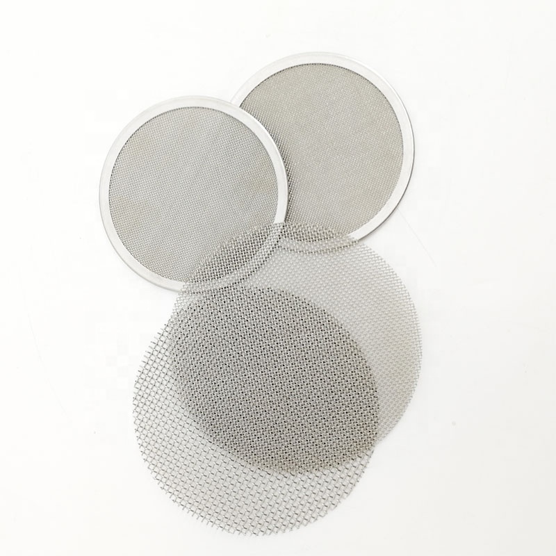 Stainless Steel SS304 316  Multilayer Wire Mesh Screen Pack Filter Disc for Filament Spinning