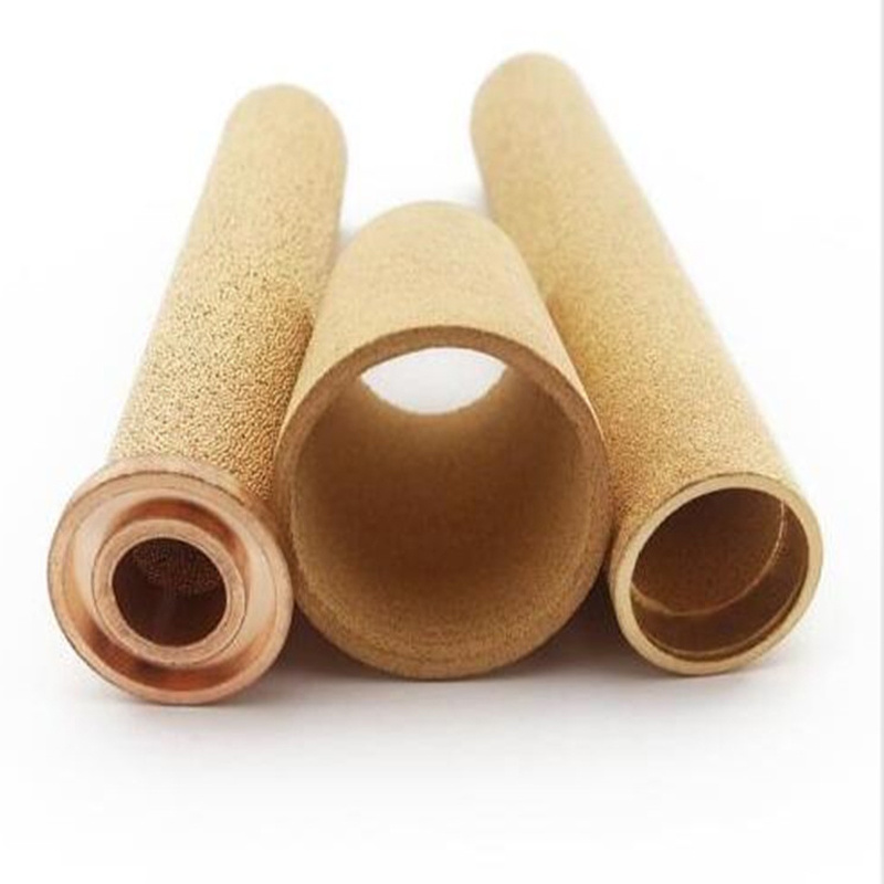 1-100 micron porous metal copper bronze powder sintered filter