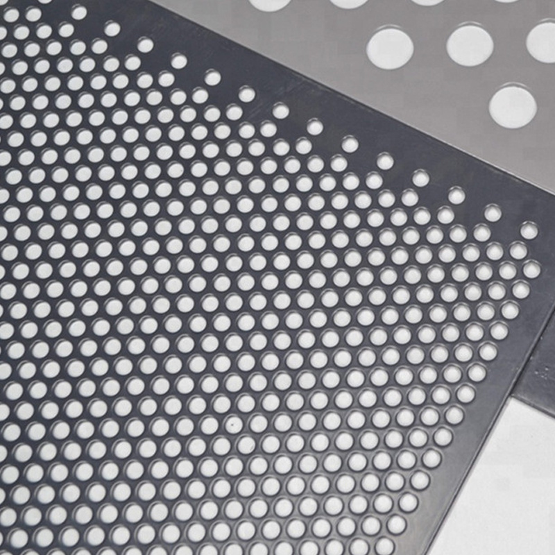 304 Stainless Steel Decorative Perforated Metal Sheets For Radiator Covers