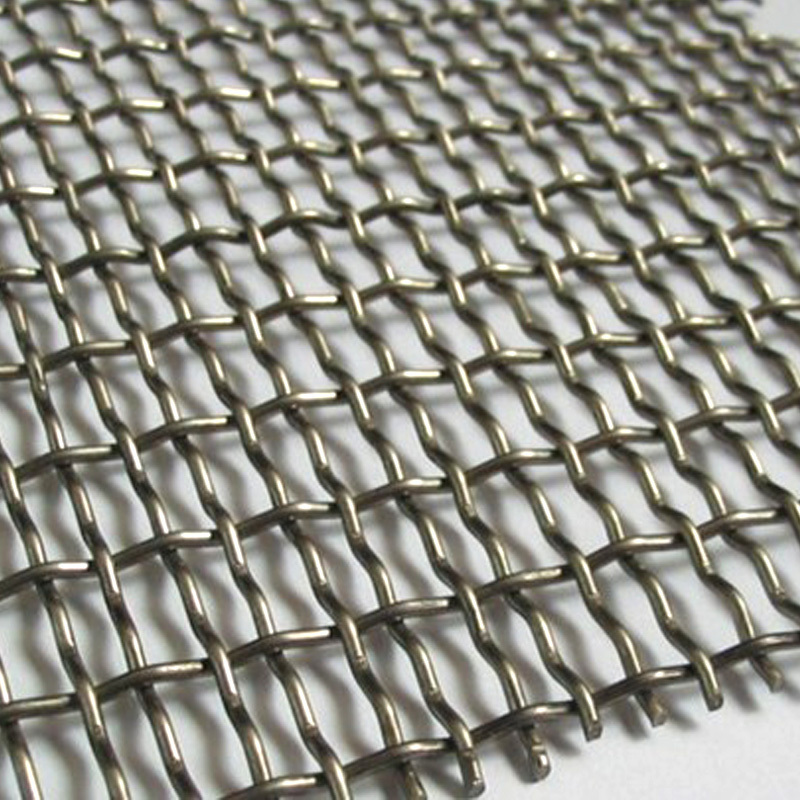 Heavy Duty Crimped Wire Mesh/Stainless Steel Framed Crimped Wire Mesh/Crimped Metal Decorating Wire Mesh