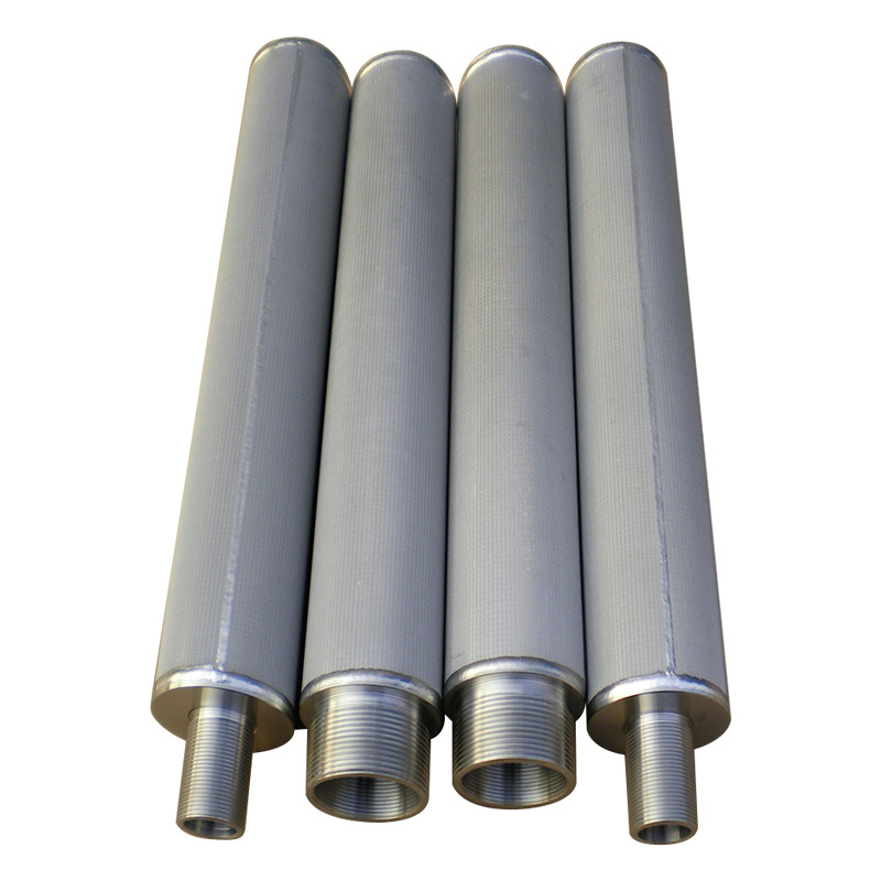 1-100 micron porous metal copper bronze powder sintered filter