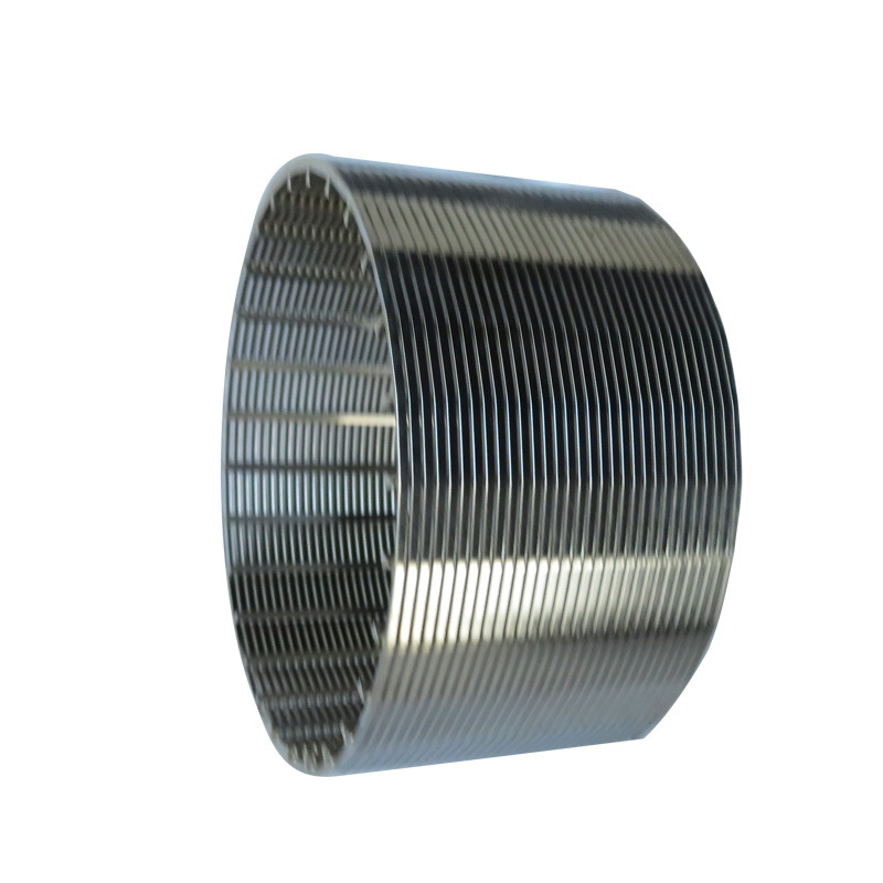 Wholesale Sieving Cylinder Stainless Steel Water Well Filter Casing Pipe Wedge Wire Mesh Tube