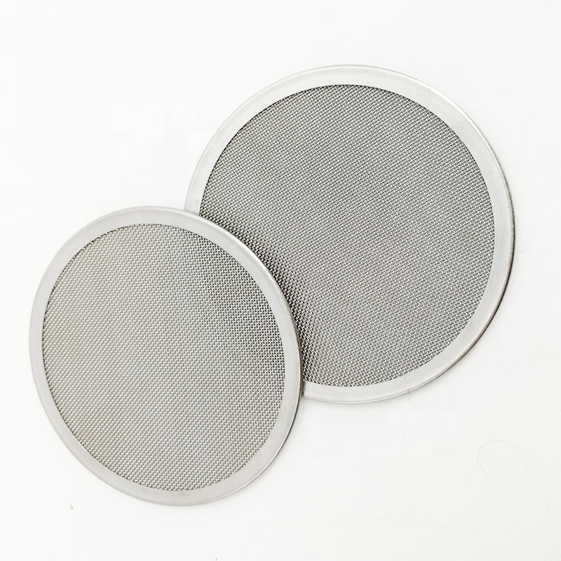 Stainless Steel SS304 316  Multilayer Wire Mesh Screen Pack Filter Disc for Filament Spinning