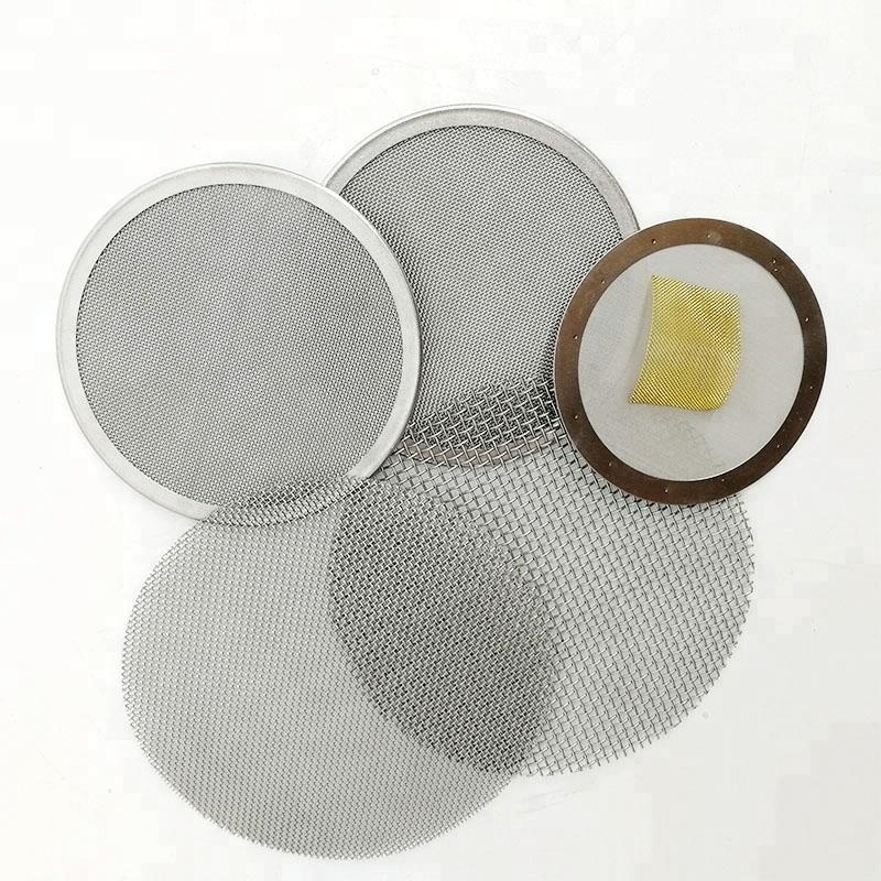 Stainless Steel Disc Liquid Filter Weave Wire Mesh 304/316 Hookah Filter Screen In Kenya