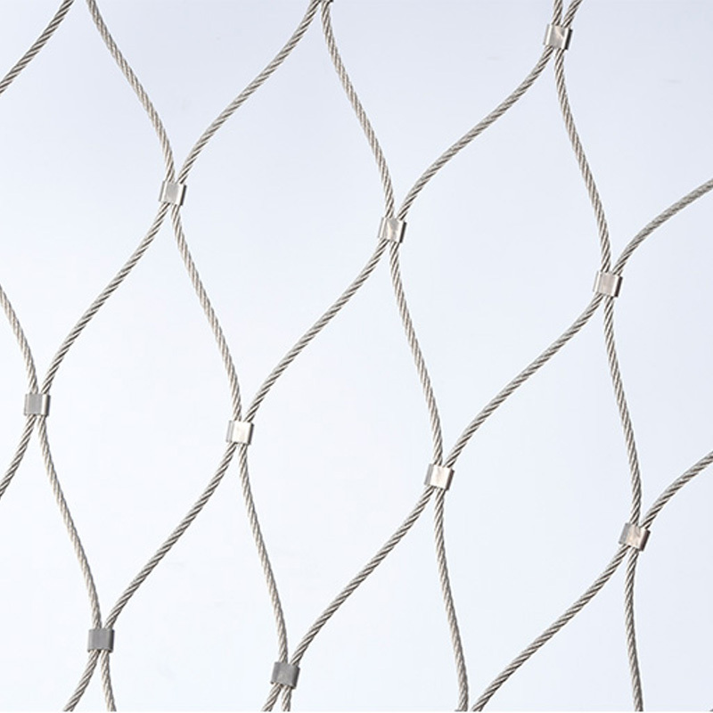 304 316 316L Decorative Mesh Stainless Steel Flexible Wire Rope Mesh Net