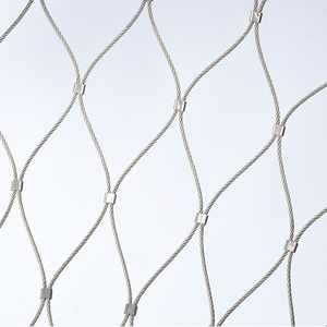 304 316 316L Decorative Mesh Stainless Steel Flexible Wire Rope Mesh Net