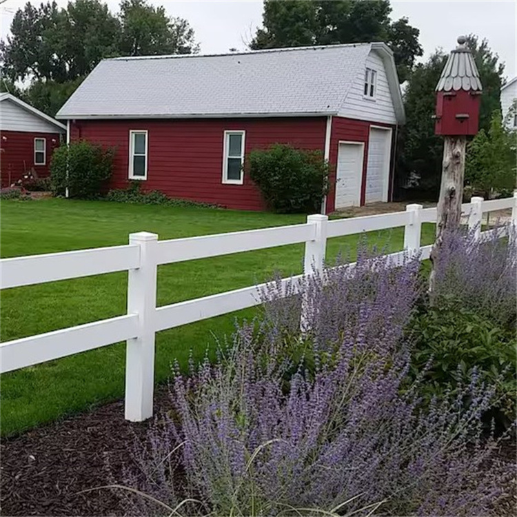 white PVC privacy fence vinyl fence panels 8ft outdoor pvc coated horse fence