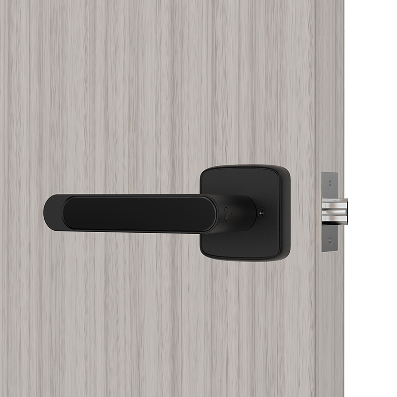 TENON K1 Tuya App Digital Keyless Biometric Fingerprint Door Lock Bluetooth Mini Small Size Handle Smart Lock Square