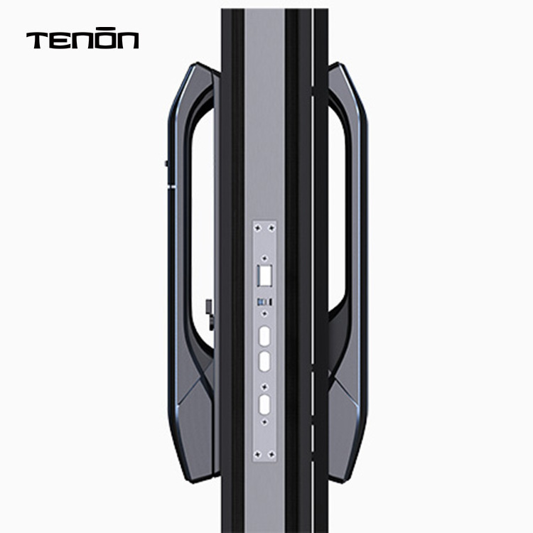 Tenon A7 Electronic Tuya Digit Door Lock Full Automatic Biometric Fingerprint Smart Door Lock Push Pull