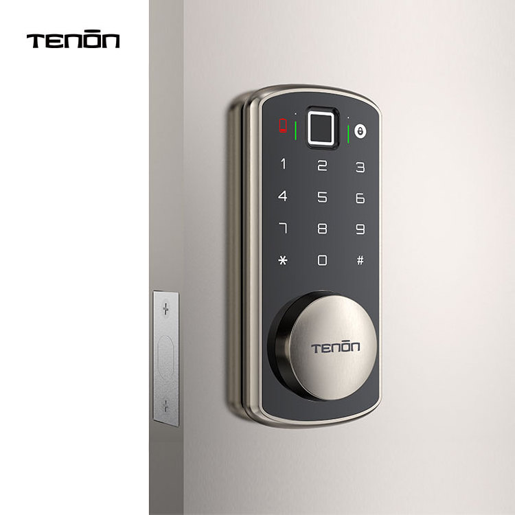 TENON K7 Smart Home Security Keyless Biometric Fingerprint Smart Lock Door Tuya Electronic Digital Safe Lock