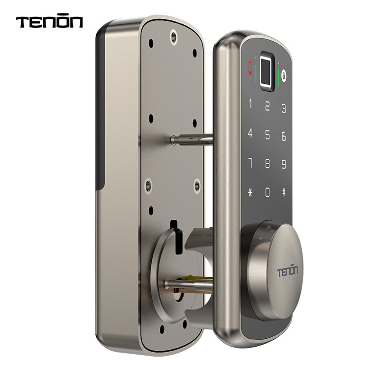 TENON K7 Smart Home Security Keyless Biometric Fingerprint Smart Lock Door Tuya Electronic Digital Safe Lock