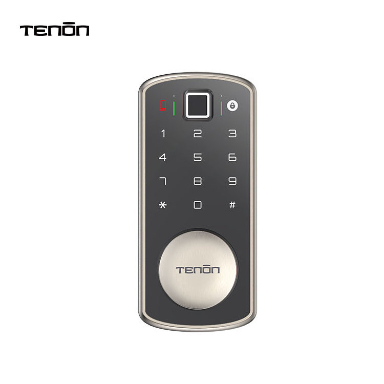 TENON K7 Smart Home Security Keyless Biometric Fingerprint Smart Lock Door Tuya Electronic Digital Safe Lock