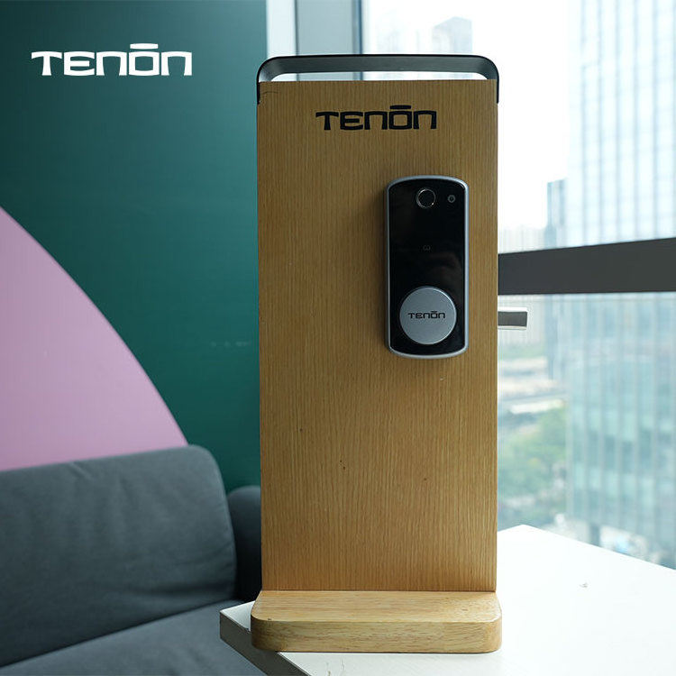 TENON K7 Mini Keypad Password Smart Biometric Finger Print Lock Door Keyless Deadbolt Smart Lock With Sensor Latch