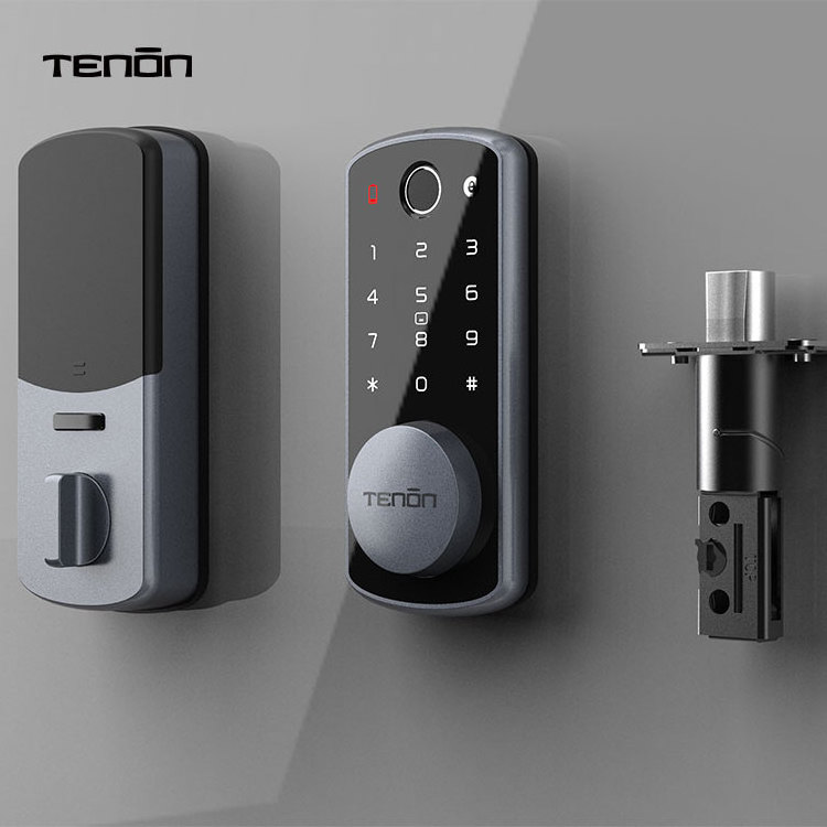 Home Security Intelligent Tuya App Fingerprint Deadbolt Smart Keyless Door Lock Waterproof Electronic Digital Smart Locks