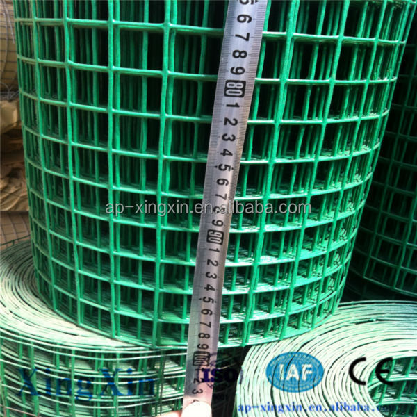 Heavy gauge pvc coated/ Galvanized welded wire mesh, 1x1 welded wire mesh ( Export to Philippines) (PA - 008)