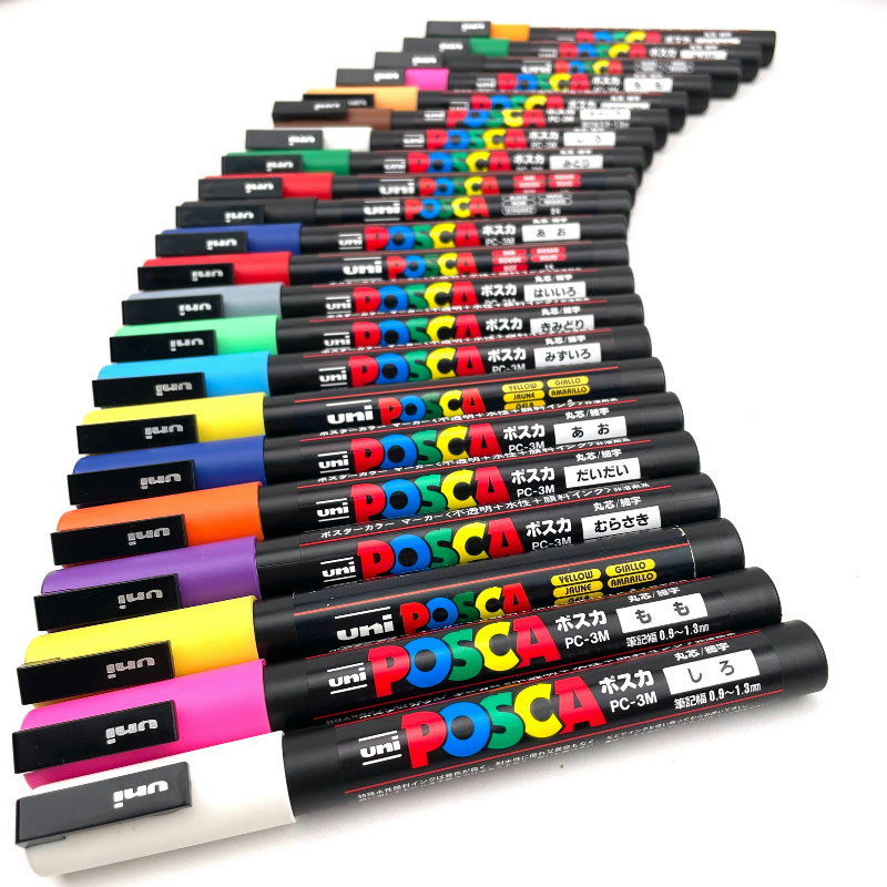 custom journal Uni Posca PC-1M Paint Art Marker Pens Uni Posca Paint Marker Mitsubishi Poster Colour Marking Pen