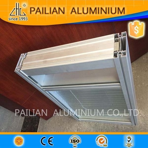 Partition wall sliding door profile,commercial aluminum glass door frame,used office aluminium frame partition china manufacture