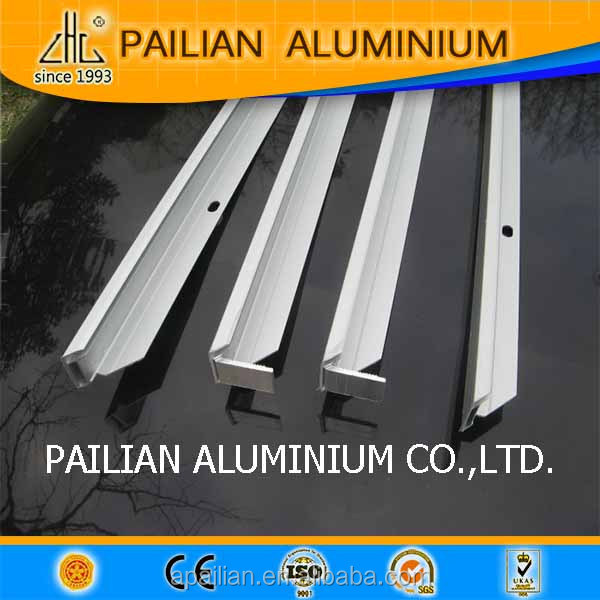 China Aluminum anodized frame for solar panel aluminium solar collectors use in solar energy system alu solar panel frame