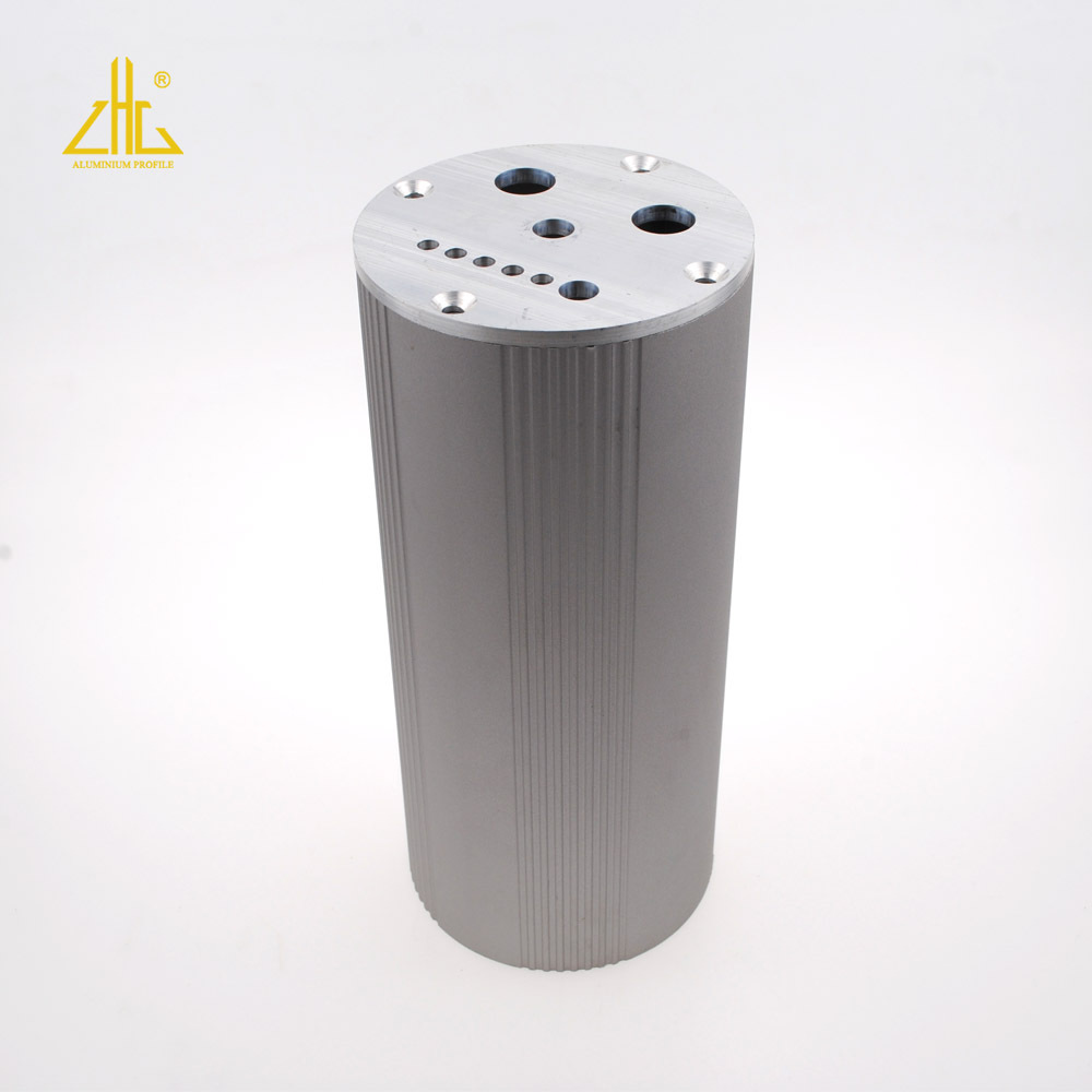 One Stop Service Precision Machining Aluminum Pipe and Cover with cnc Aluminum Profile Extrusion cnc