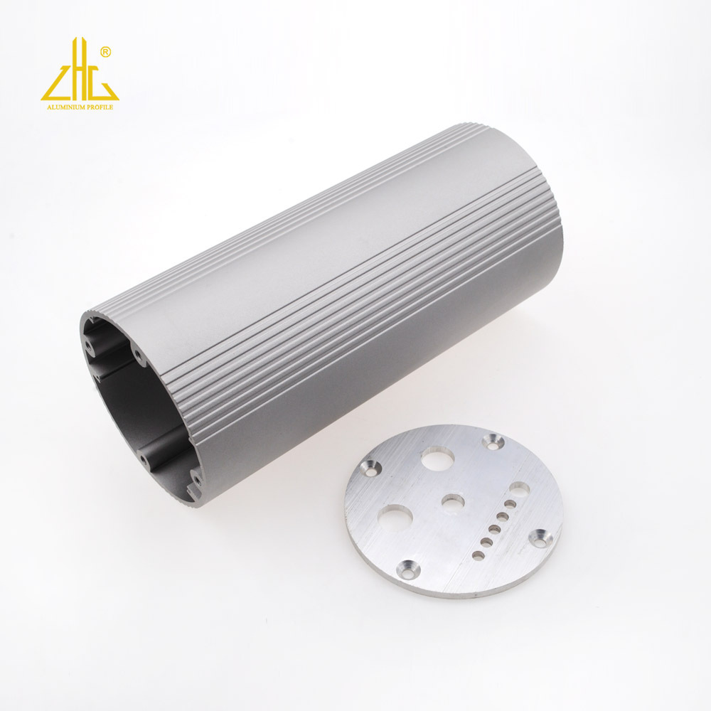 One Stop Service Precision Machining Aluminum Pipe and Cover with cnc Aluminum Profile Extrusion cnc