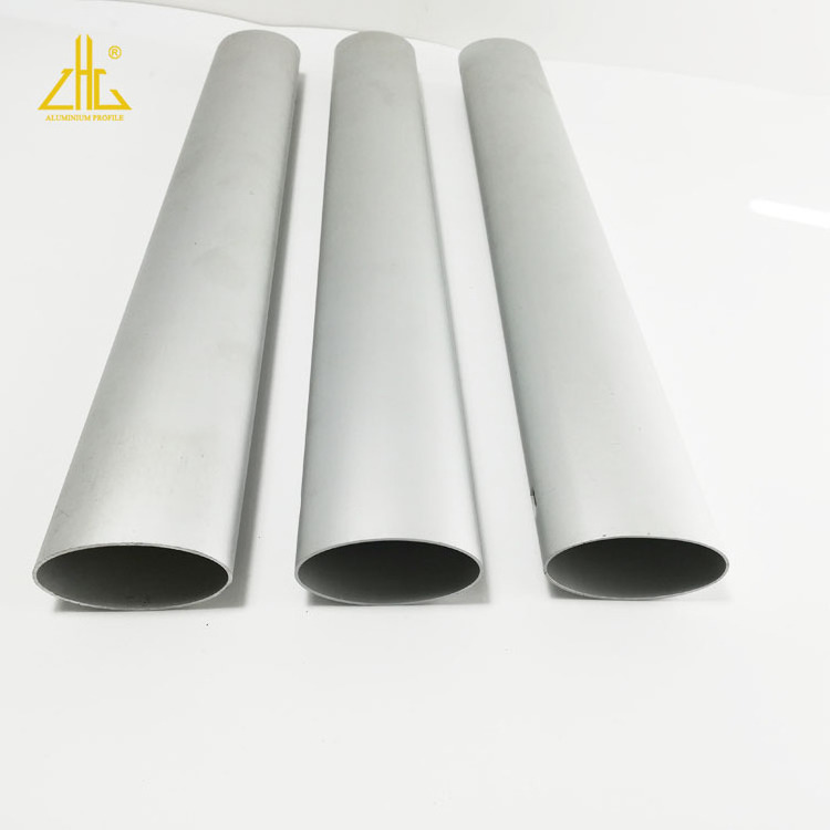 Aluminium extrusion oval tubes, aluminum anodized elliptical tube pipes for furnitures