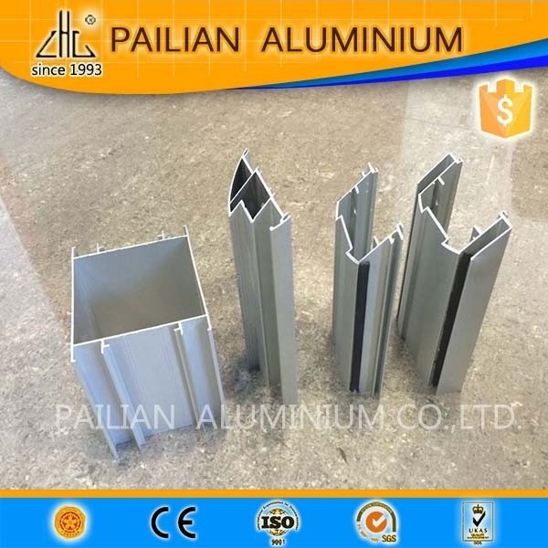 Partition wall sliding door profile,commercial aluminum glass door frame,used office aluminium frame partition china manufacture