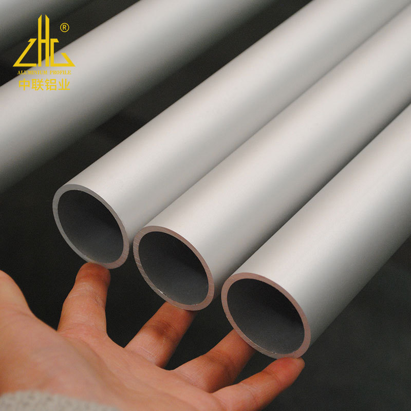 Customized 6063 aluminium pipe colored bright dip anodized 1 inch aluminum pipe tube round