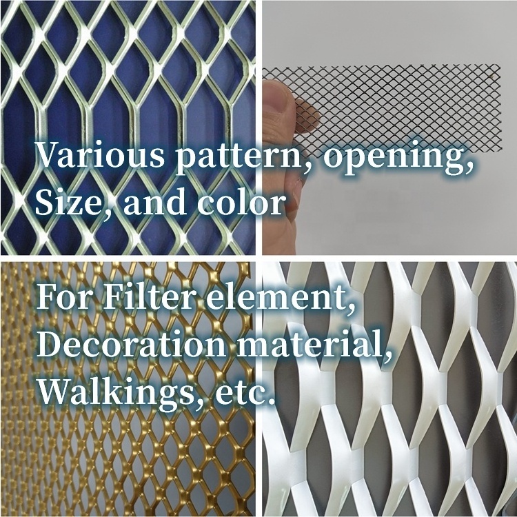 Factory Wholesale Galvanized Expanded Metal Steel Mesh With Frame For Stair Floor