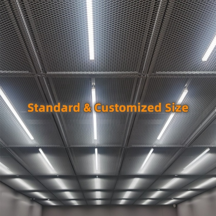 Factory Wholesale Customization New Design Aluminum Metal Mesh Ceiling Panels