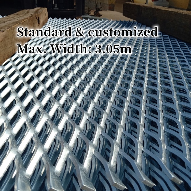 Factory Best Price Expanded Metal Mesh Heavy Duty Catwalk Grating For Industry Stairs