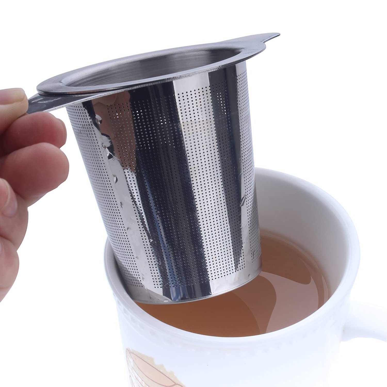 Extra Fine Mesh Stainless Steel Tea Strainer Tea Filter infuser with handle Have In Stock