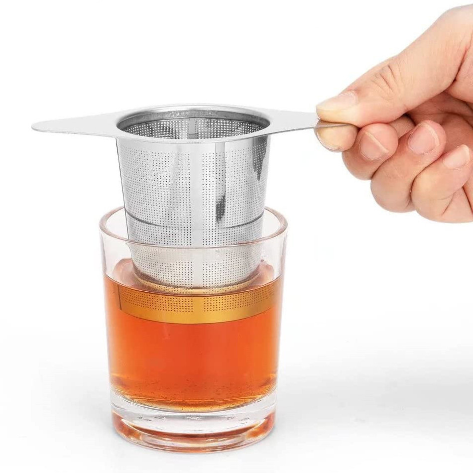 Extra Fine Mesh Stainless Steel Tea Strainer Tea Filter infuser with handle Have In Stock