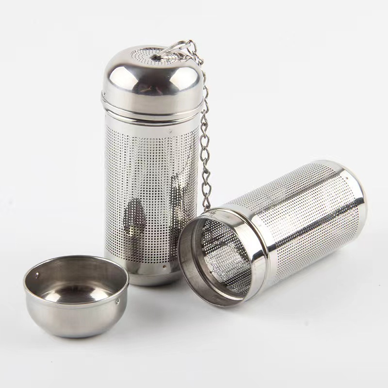 Tea Infuser Basket Stainless Steel Filter With Small Strainer And Lid Tea Diffuser For Loose Tea Superior Brewing Experience