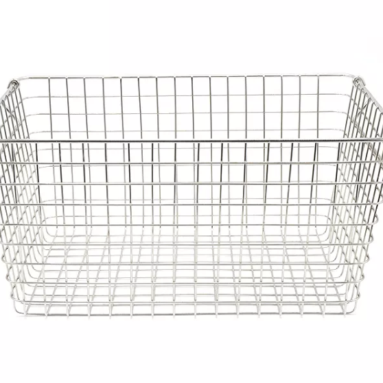 Wire Basket New Product Black Storage Basket Wire Perforated Metal Baskets