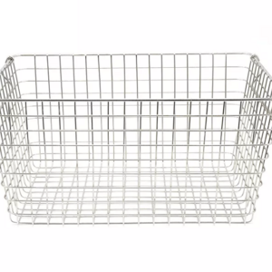 Wire Basket New Product Black Storage Basket Wire Perforated Metal Baskets