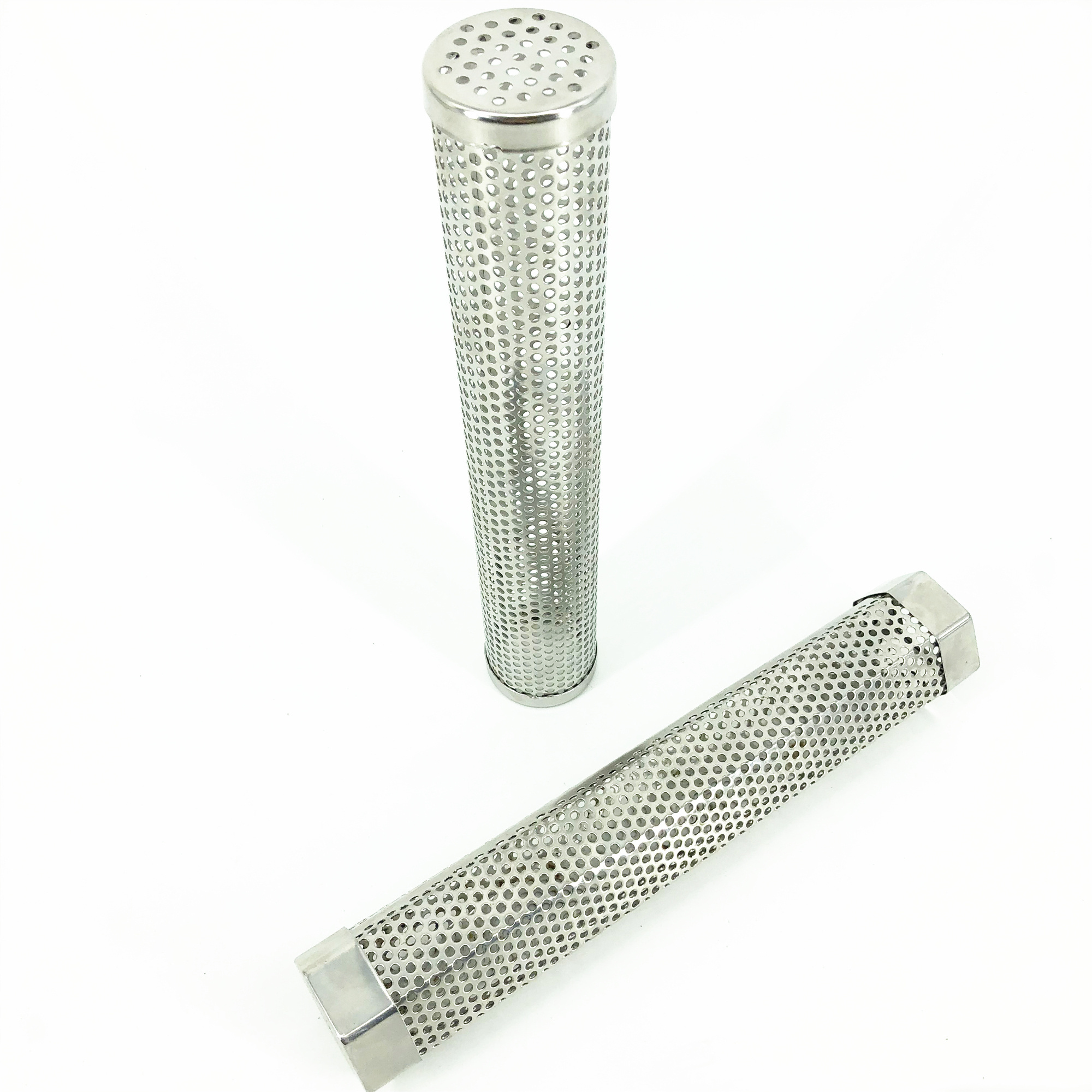 Stainless Steel BBQ Smoke Tube for Hot or Cold Smoking 5 Hours of Pellet Smoker Tube for All Grill for Pellet Smoker