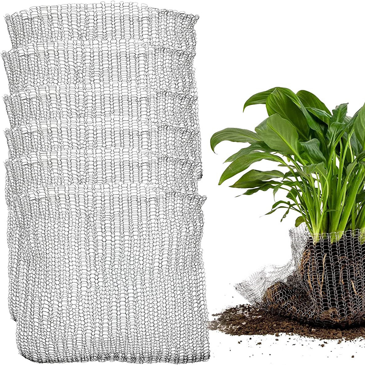 Plant protect mesh high quality stainless steel material tree flower root guard for provide free sample