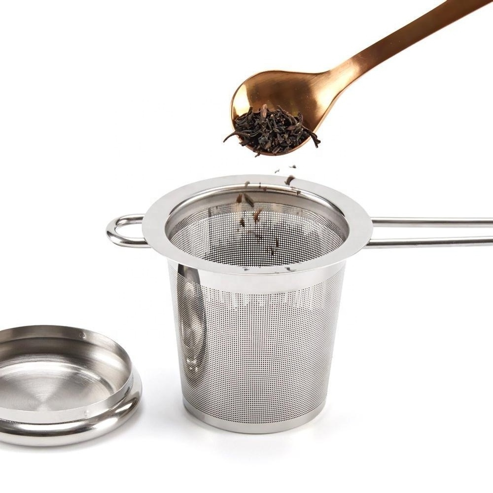 Cylindrical Shaped Stainless Steel Tea Infuser Strainer