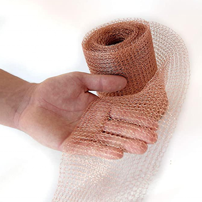 Copper Mesh Knitting Net Gap Blocker for Hole Block Mouse Rat Rodent