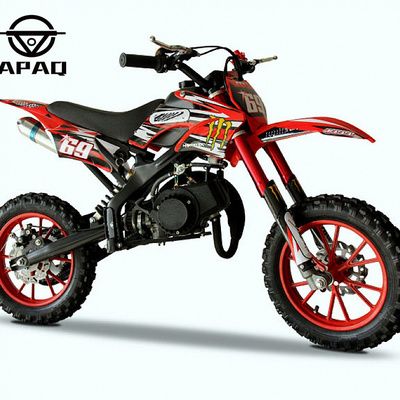 APAQ 49cc dirt bike 49cc pit bike 50cc 2stroke Kids Petrol High Quality Cross Mini Moto Motard Dirt Bike