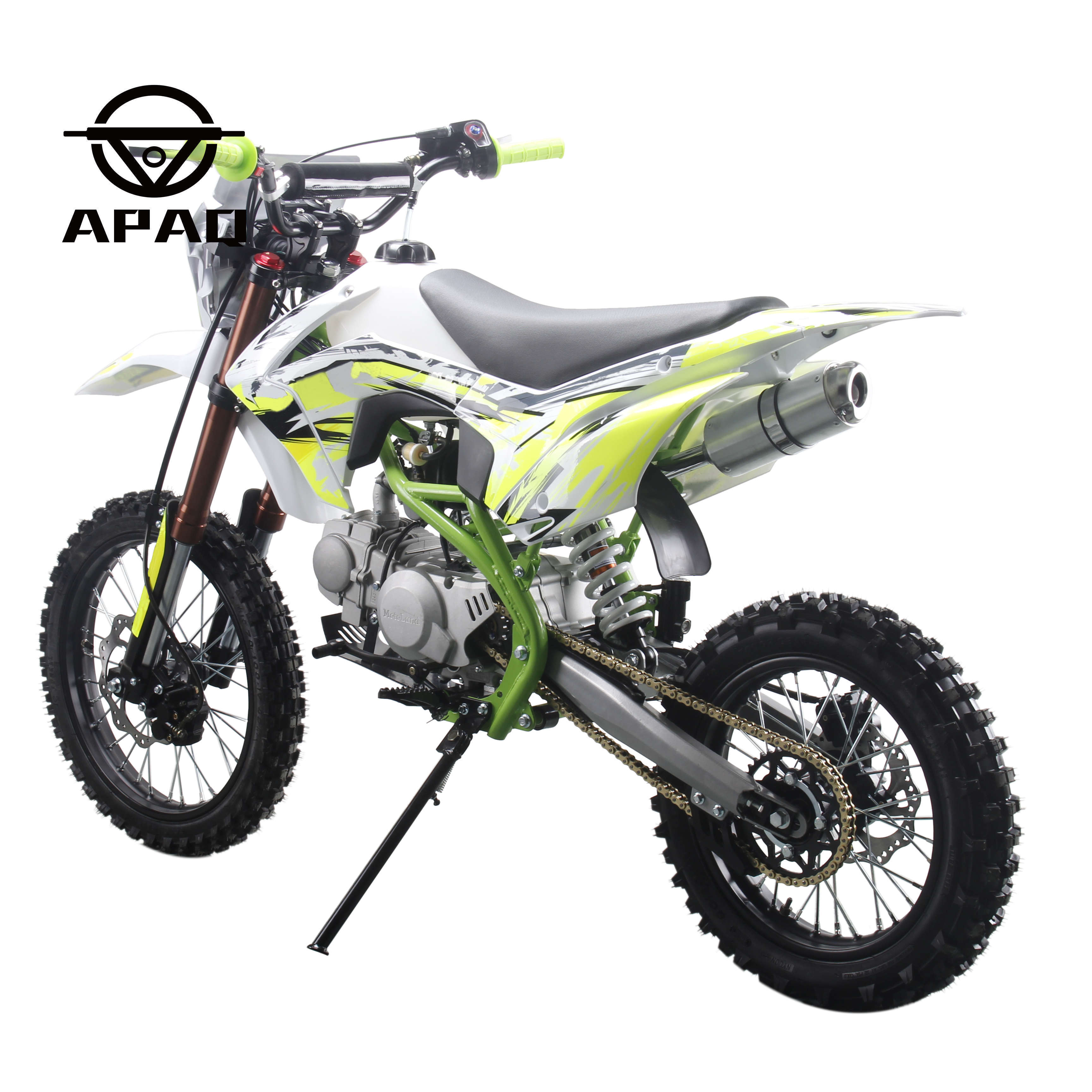 APAQ 125cc dirt bikes pit bike wit big size tyre for sale cheap with CE/EPA