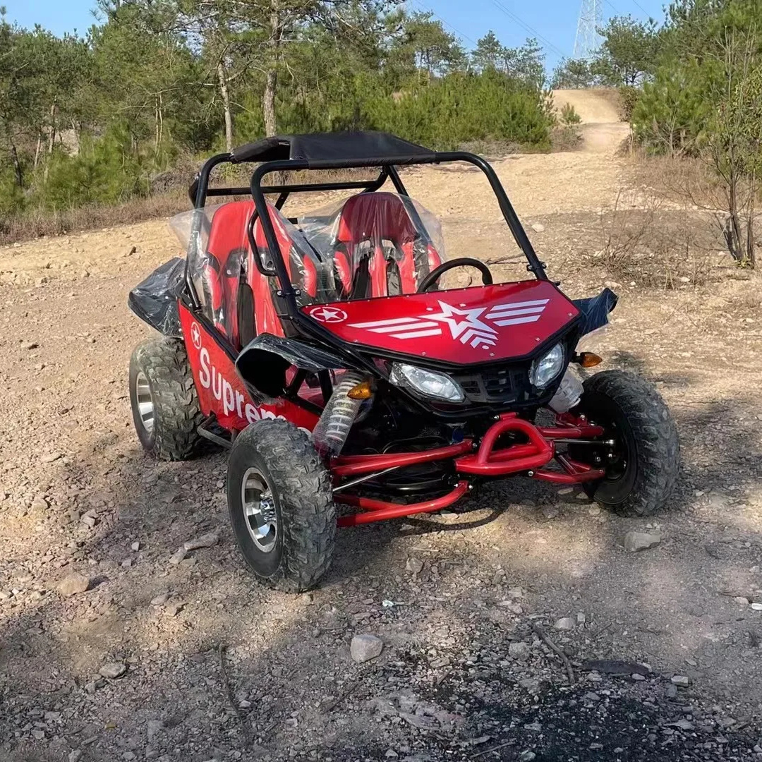 200cc gas go kart 4 stroke buggy 2 seat for adult