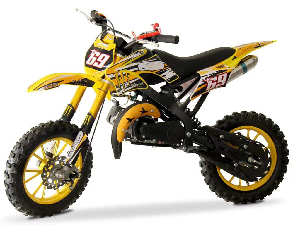 APAQ 49cc dirt bike 49cc pit bike 50cc 2stroke Kids Petrol High Quality Cross Mini Moto Motard Dirt Bike