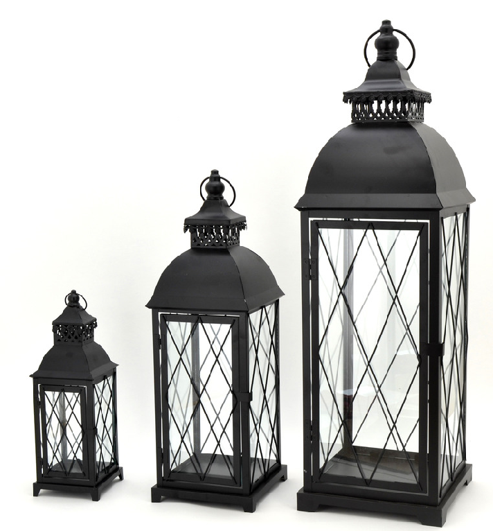 2022 wholesale lantern moroccan decorative Led candle modern lanterns Outdoor hanging metal lanterns