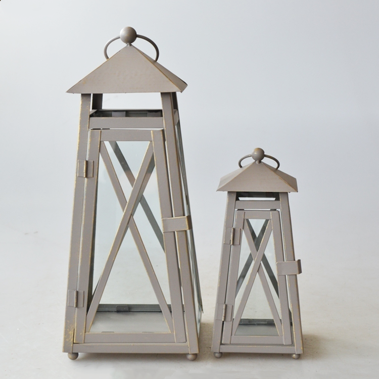 2022 wholesale lantern moroccan decorative Led candle modern lanterns Outdoor hanging metal lanterns