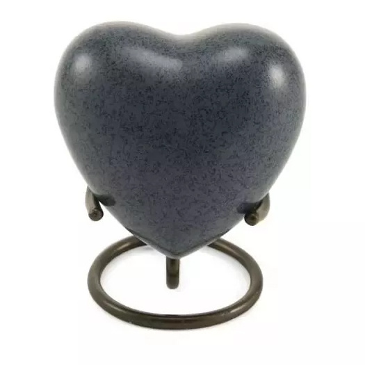 Hot selling Keepsake Heart Cremation Urn Manufacturer High Quality Funeral supplies Casket coffins